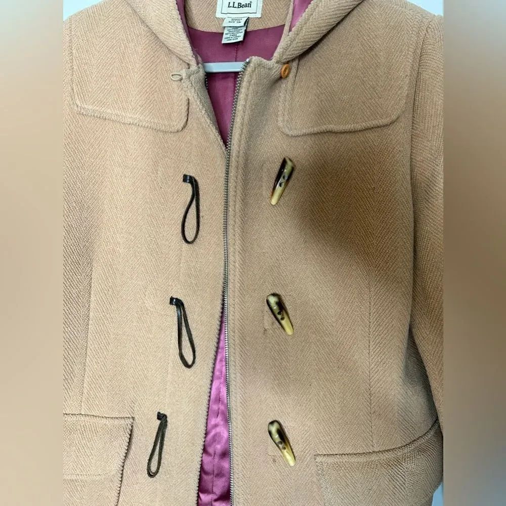 L.L Brandon Toggle Wool Coat - Picture 5 of 9